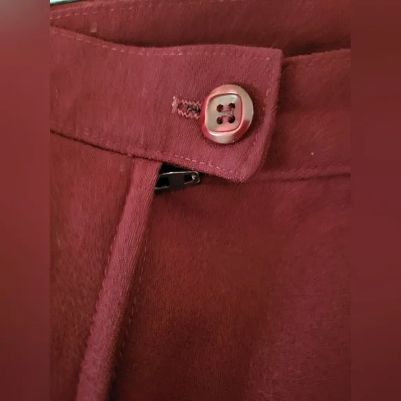 Vintage Chic Red A-Line Skirt with Full Flare Sz 10 - Picture 3 of 5